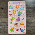 Pokemlerb Sticker Sheet • Waterproof Cute Derp Stickers