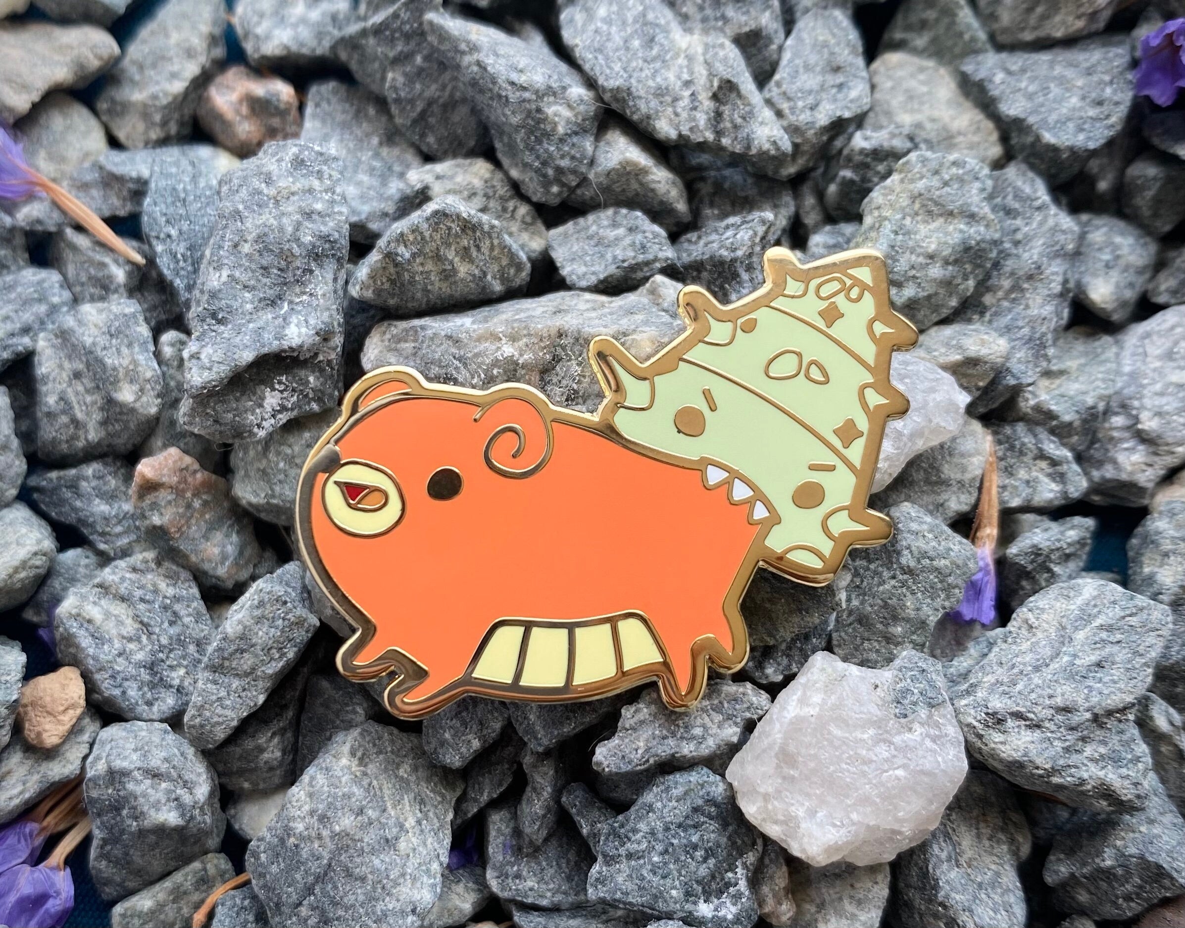 Pokemlerb Hard Enamel Pins • Cute Derpy Pokemon