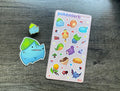 I CHOOSE YOU bundle · Enamel pin and stickers · derp