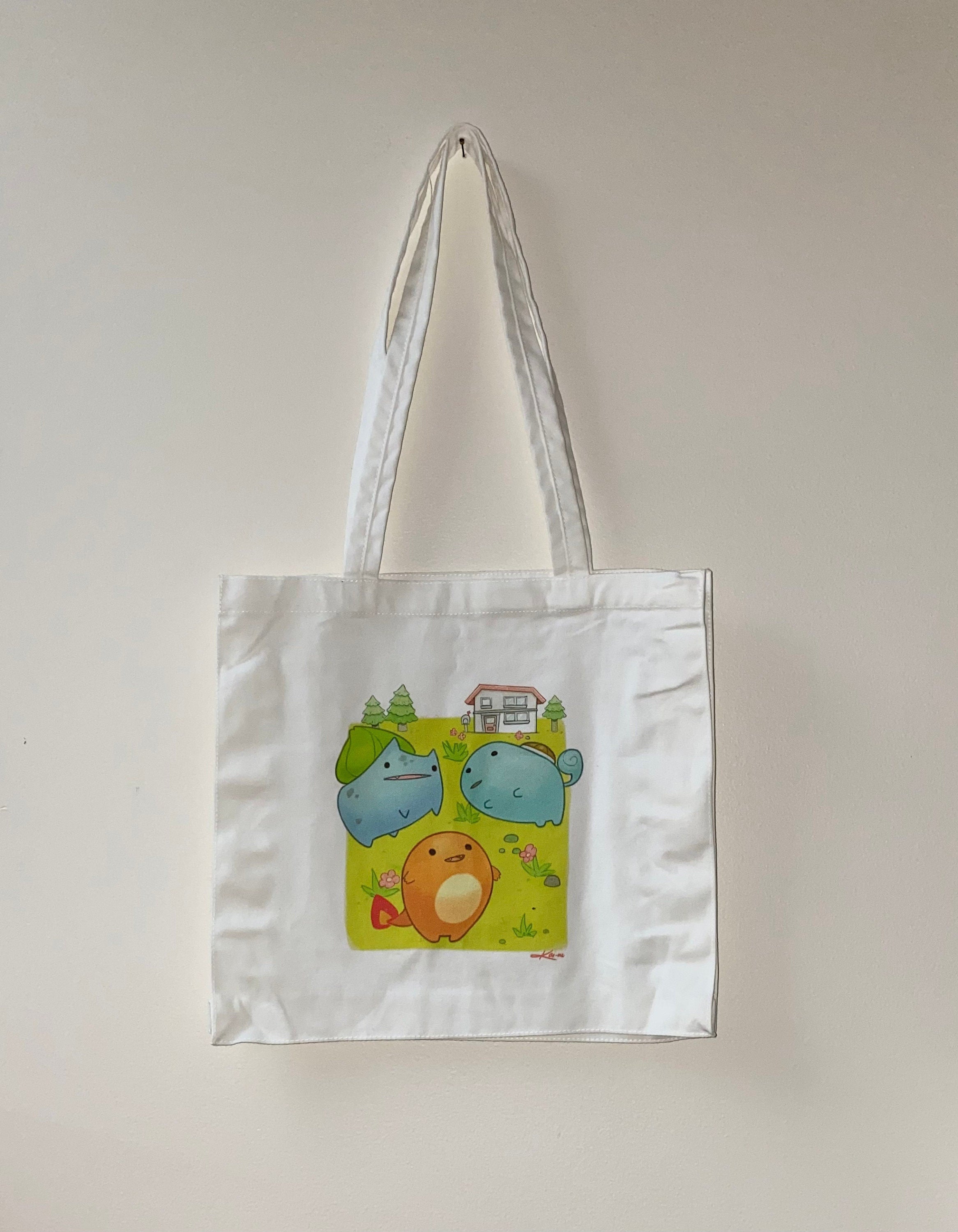 Poke Starter Pallet Town Canvas Bag · Tote