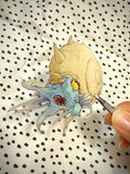 Poke Clear Omastar Nautilus Sticker · Waterproof · Videogame