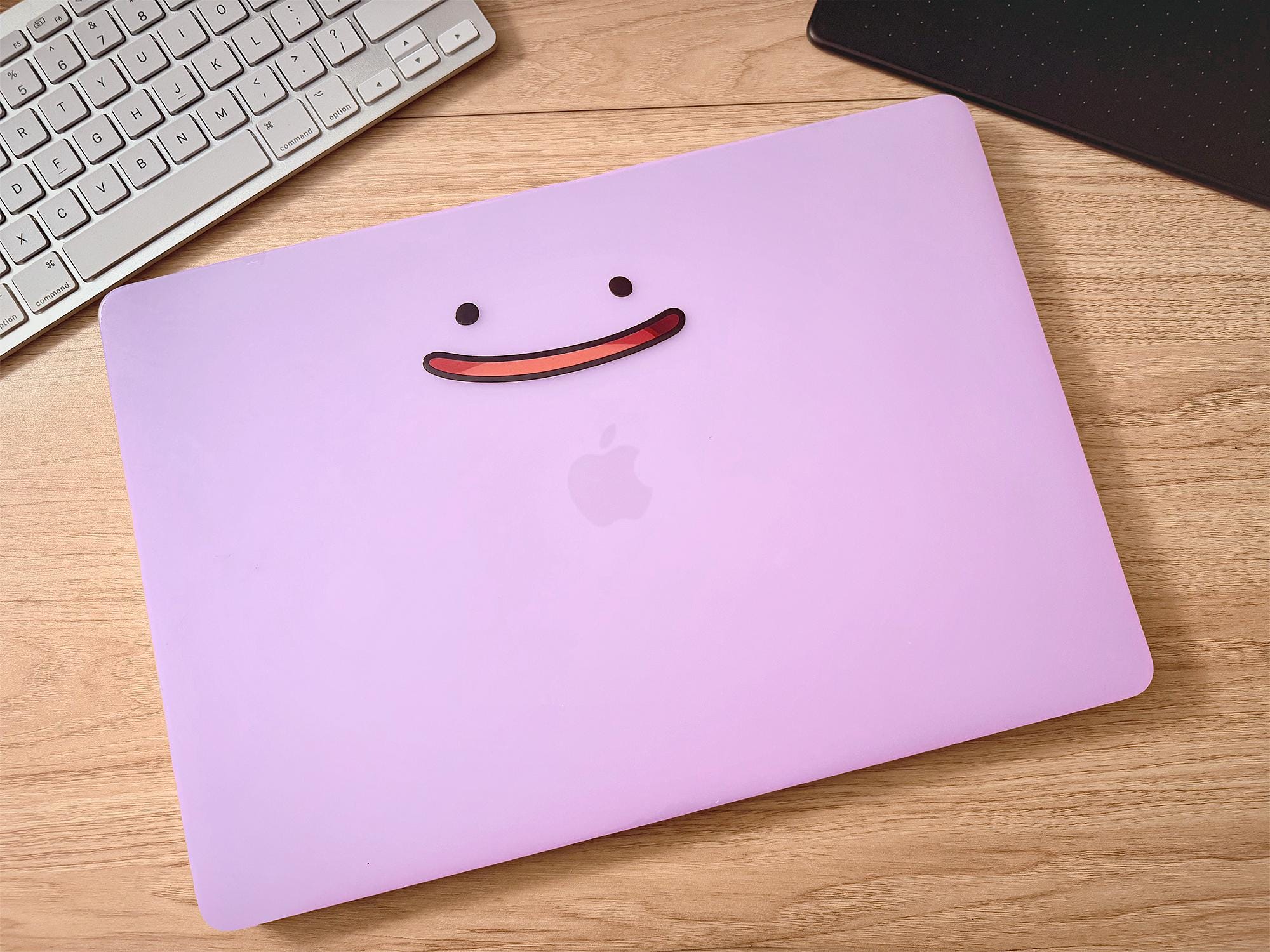 Ditto-fy It! MAX Large Decal • Borderless Transfer • Poke Pokopia • Ditto face sticker