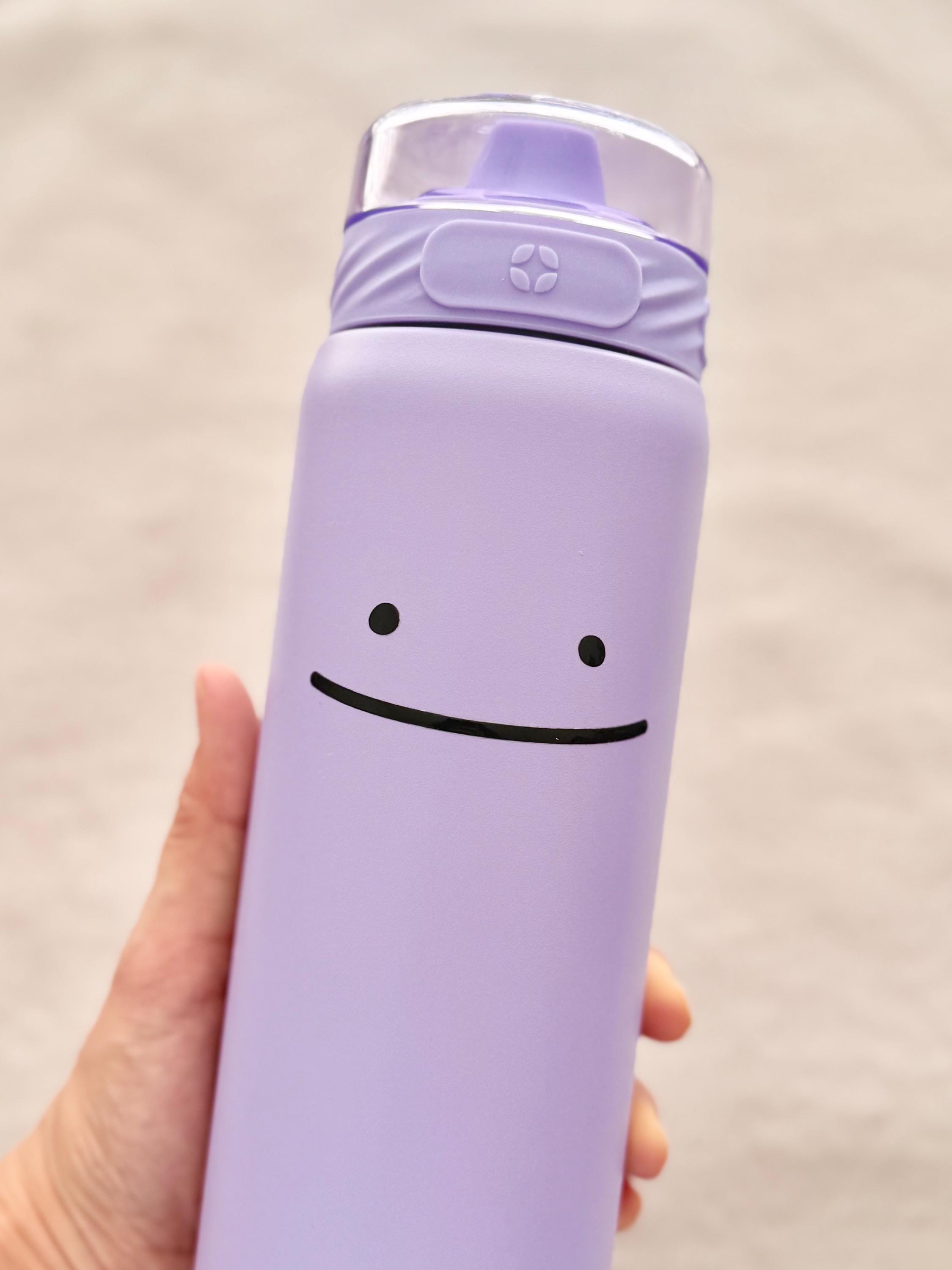 Ditto-fy It! Borderless Decal Closed Mouth • Transfer • Poke Pokopia • Ditto face Sticker