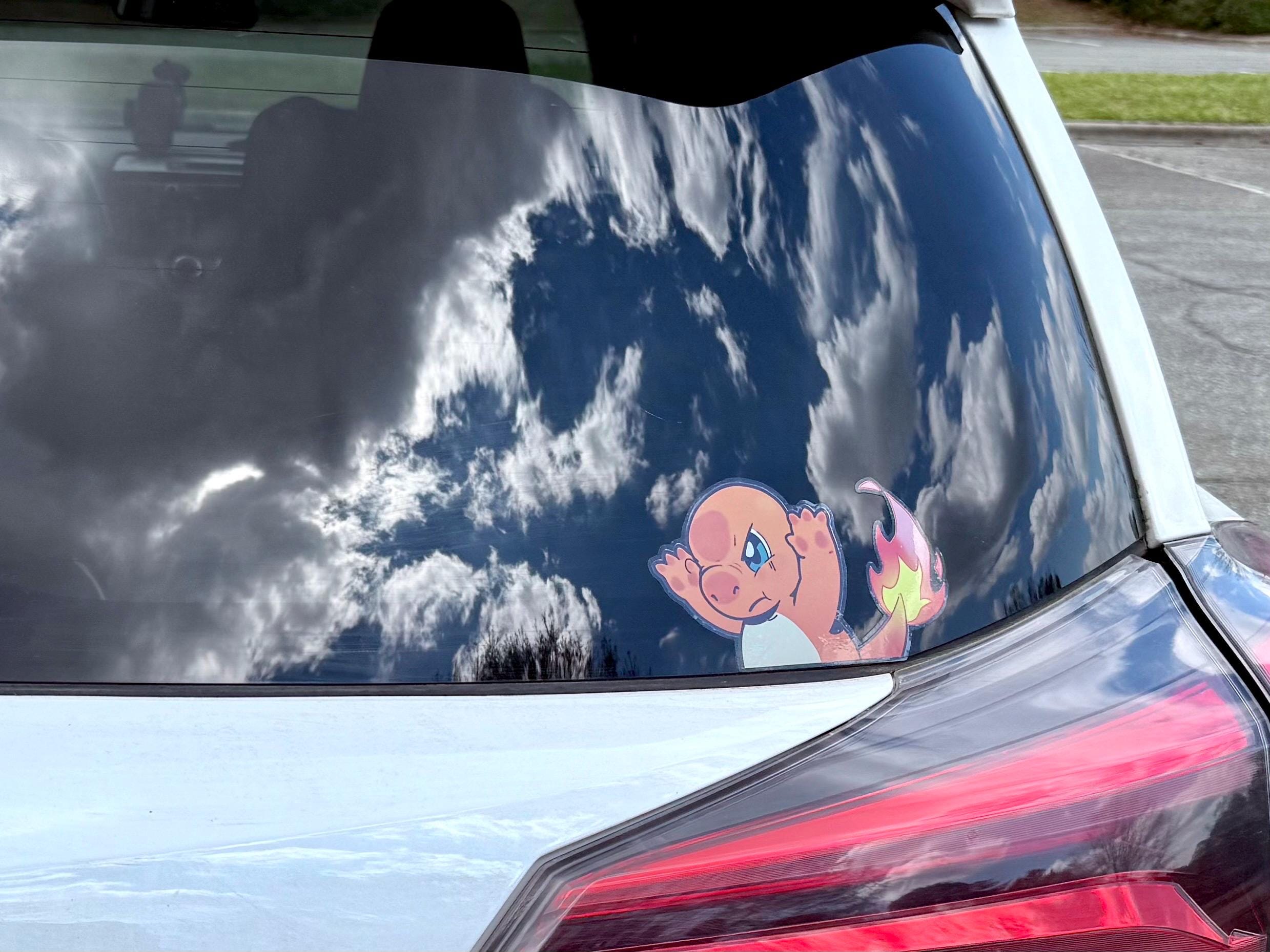 Char *NEW* Peeker Sticker • Car Window • Starter Easter Egg • Pokopia