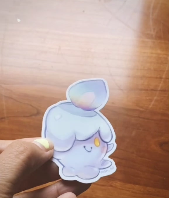 Halloween Poke sticker 2.5 to 3" · decal